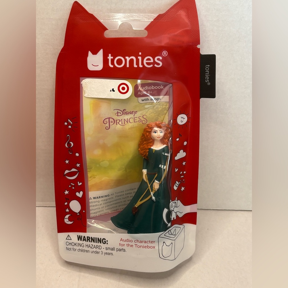 Tonies - Brave Tonie - Disney Princess Merida Tonie for Toniebox - NEW